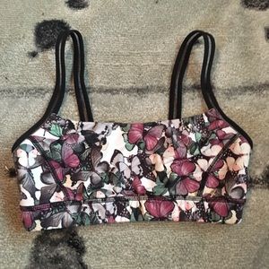 Lululemon butterfly sports bra